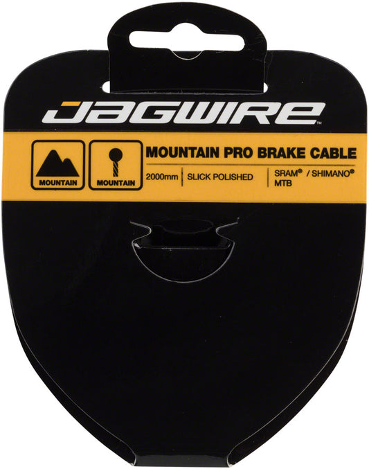 Jagwire Pro Polished Slick Stainless Road Brake Cable 1.5x2000mm  SRAM/Shimano