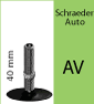 Schwalbe AV6 Tube, 28/40-406