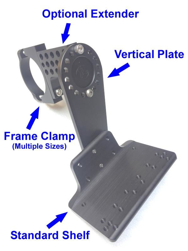 T-Cycle Fully Configurable Battery Mount No Extender Bacchetta