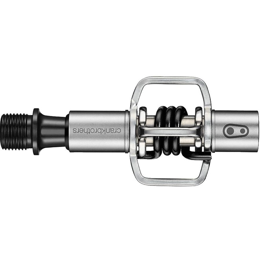 Crank Brothers Egg Beater 1 Pedals, Silver w/Black Springs