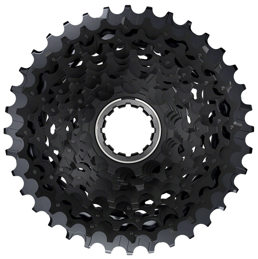 SRAM Force AXS XG-1270 Cassette - 12-Speed, 10-36t, Black, For XDR Driver Body, D1